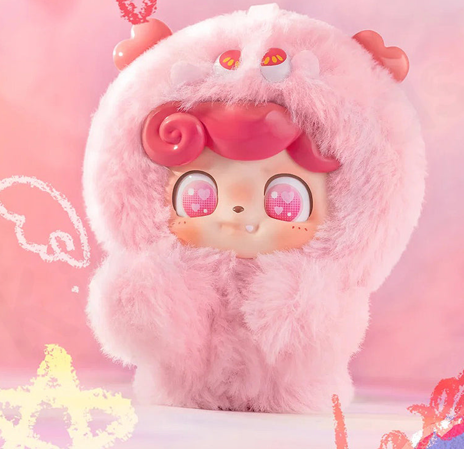 Q KID Emotional Harry/Hairy Monsters Series Blind Box