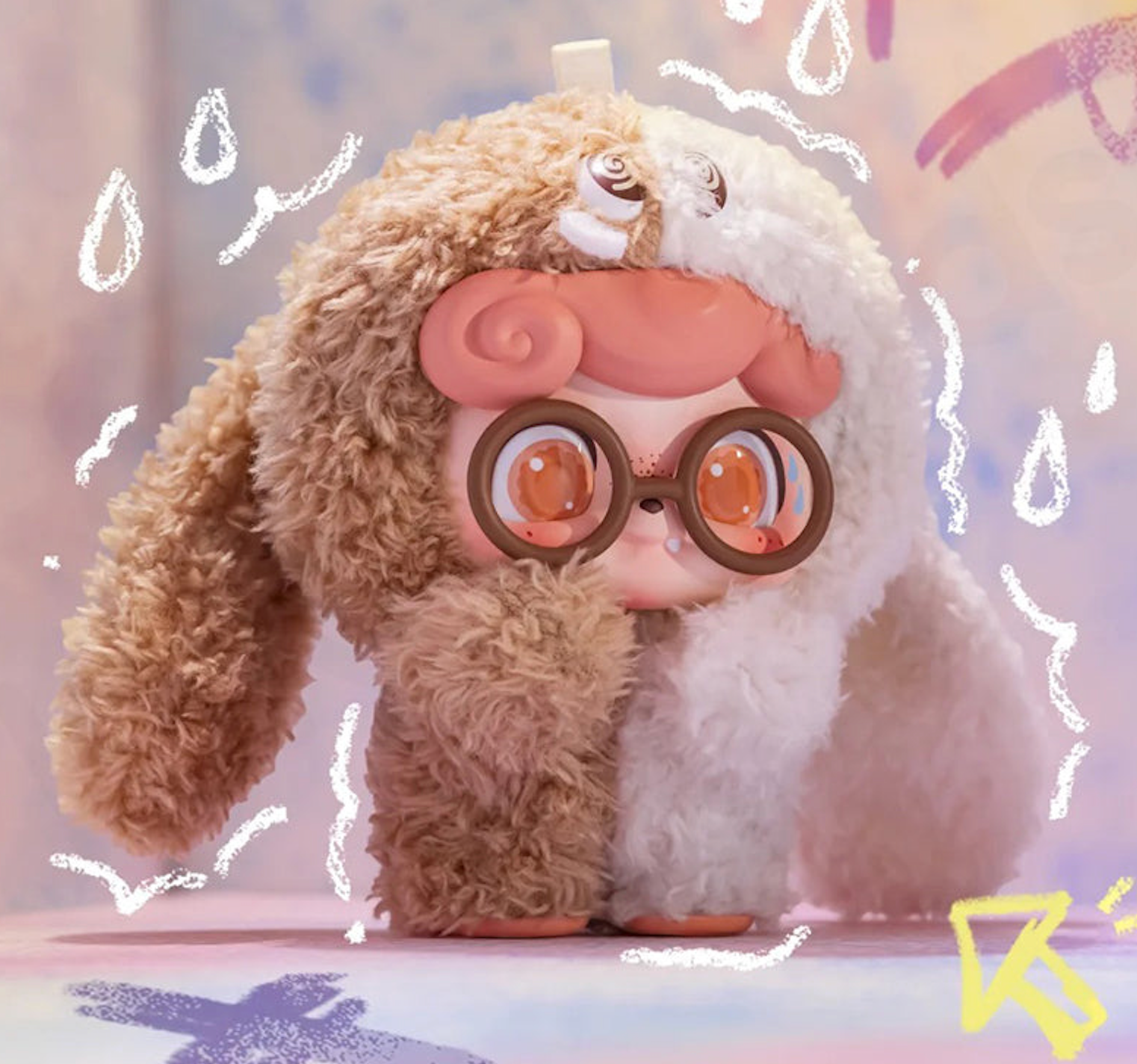 Q KID Emotional Harry/Hairy Monsters Series Blind Box